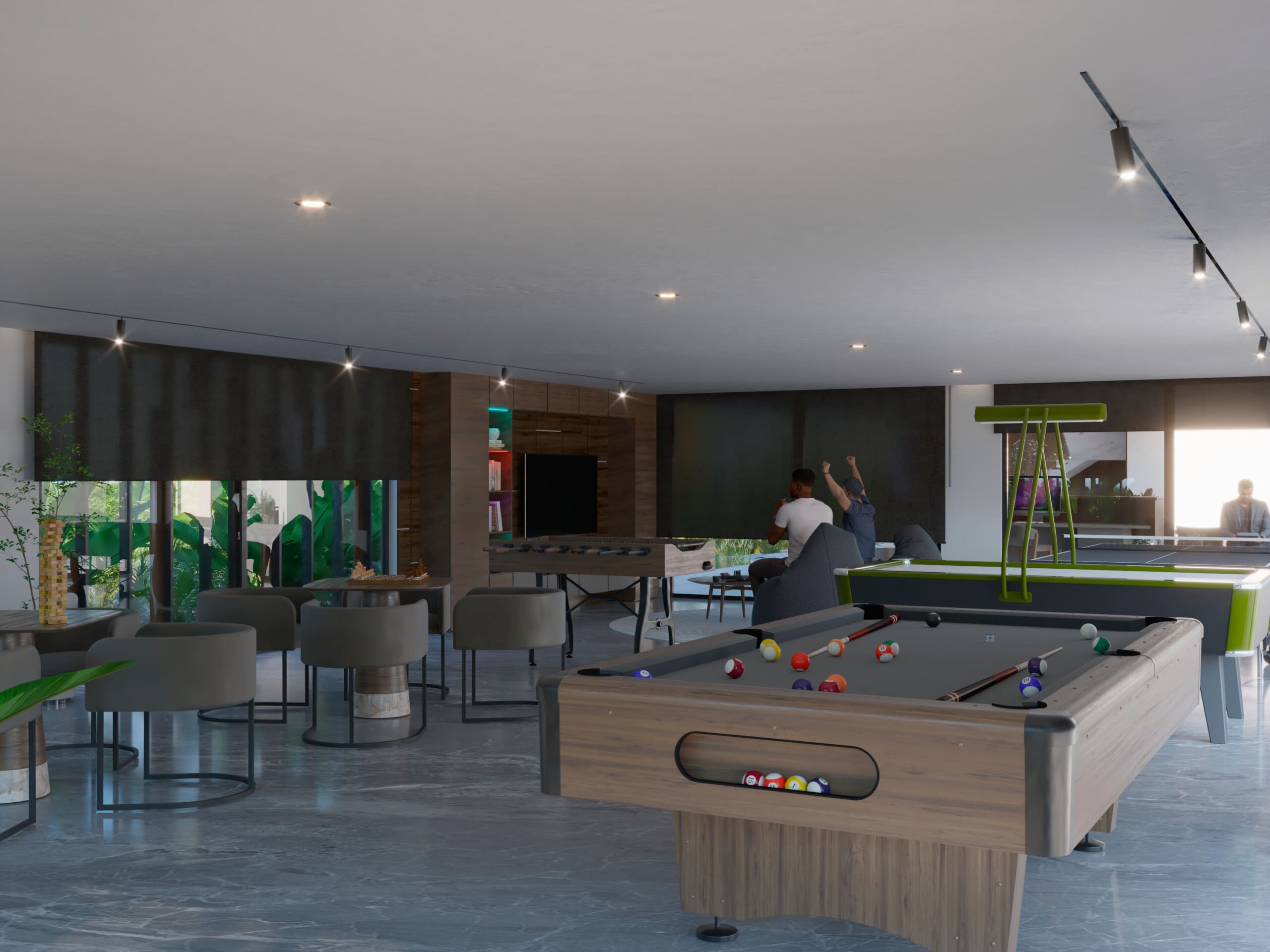 Sala de juegos interior